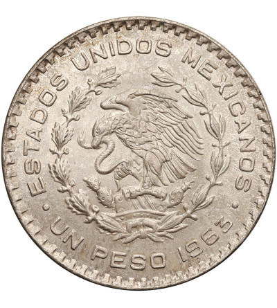 Meksyk. 1 Peso 1963, José María Morelos (Tepalcate)