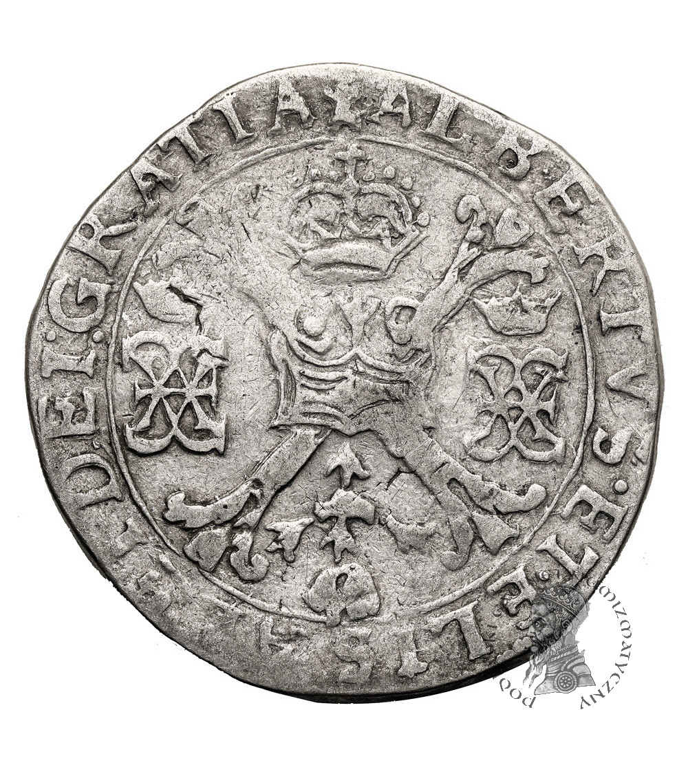 Niderlandy Hiszpańskie, Tournai (Belgia). Albert i Izabela 1598-1621. Talar (Patagon) bez daty, mennica Tournai / Doornik