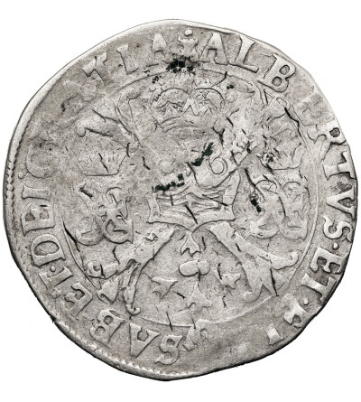 Niderlandy Hiszpańskie, Tournai (Belgia). Albert i Izabela 1598-1621. Talar (Patagon) bez daty, mennica Tournai / Doornik