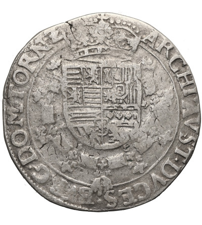 Spanish Netherlands, Tournai (Belgie). Albert and Isabelle 1598-1621. Thaler (Patagon) no date, Tournai / Doornik Mint