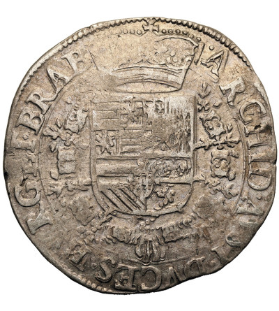 Niderlandy Hiszpańskie, Brabancja (Belgia). Albert i Izabela 1598-1621. Talar (Patagon) bez daty, mennica Antwerpia