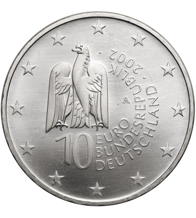 Germany. 10 Euro 2002 A, Museum Island in Berlin