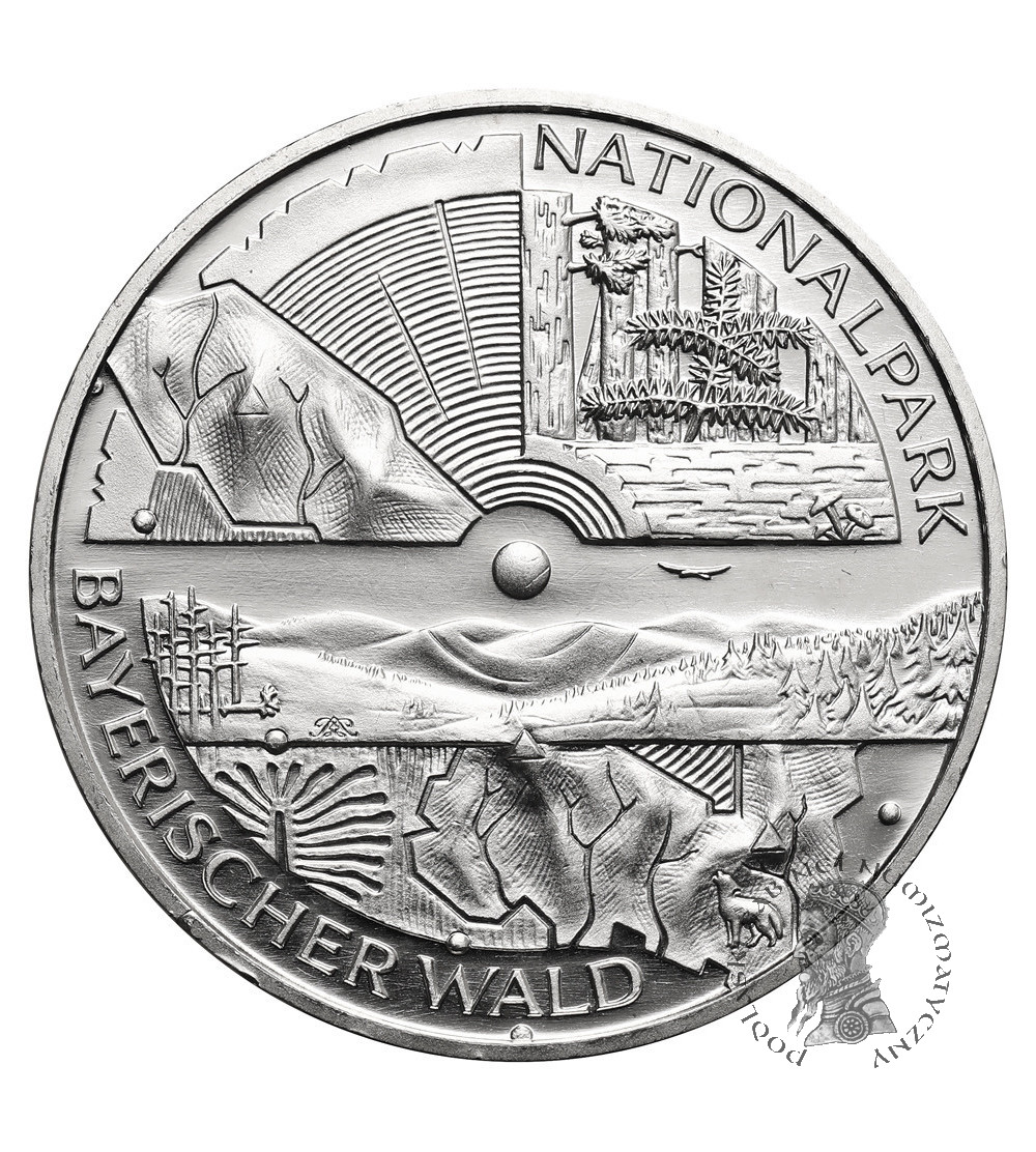Niemcy. 10 Euro 2005 D, Park Narodowy Lasu Bawarskiego