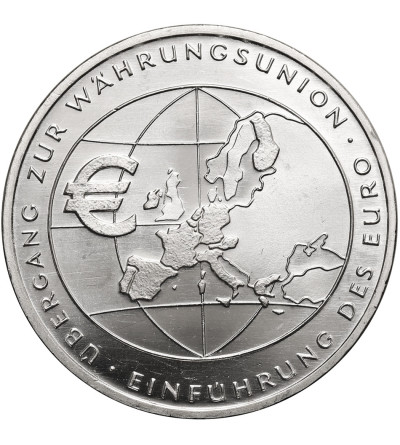 Germany. 10 Euro 2002 F, 50th Anniversary of the German Federal Bank