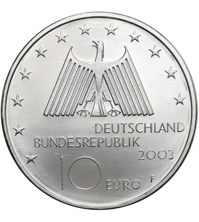 Germany. 10 Euro 2003 F, Ruhr Industrial Region