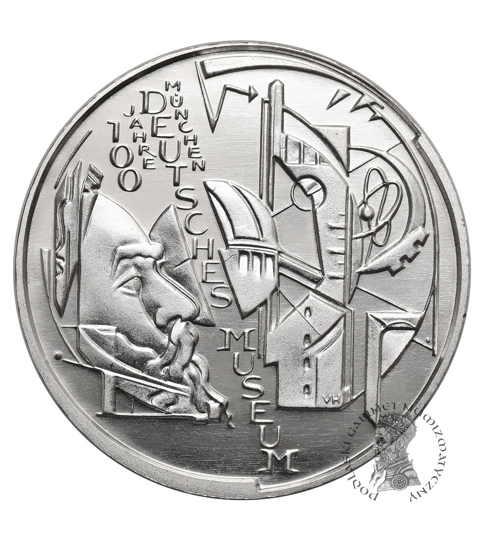 Niemcy. 10 Euro 2003 D, Stulecie Niemieckiego Muzeum w Monachium