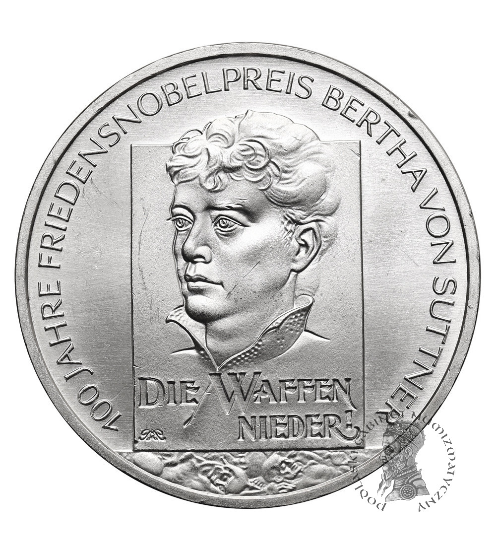 Germany. 10 Euro 2005 F, Bertha von Suttner
