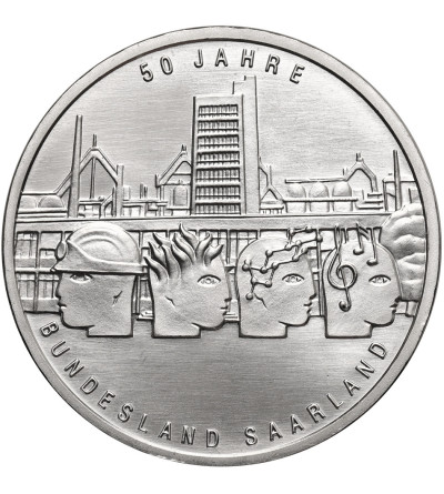 Niemcy. 10 Euro 2007 G, Saara, 50. rocznica przejęcia kontroli przez Niemcy