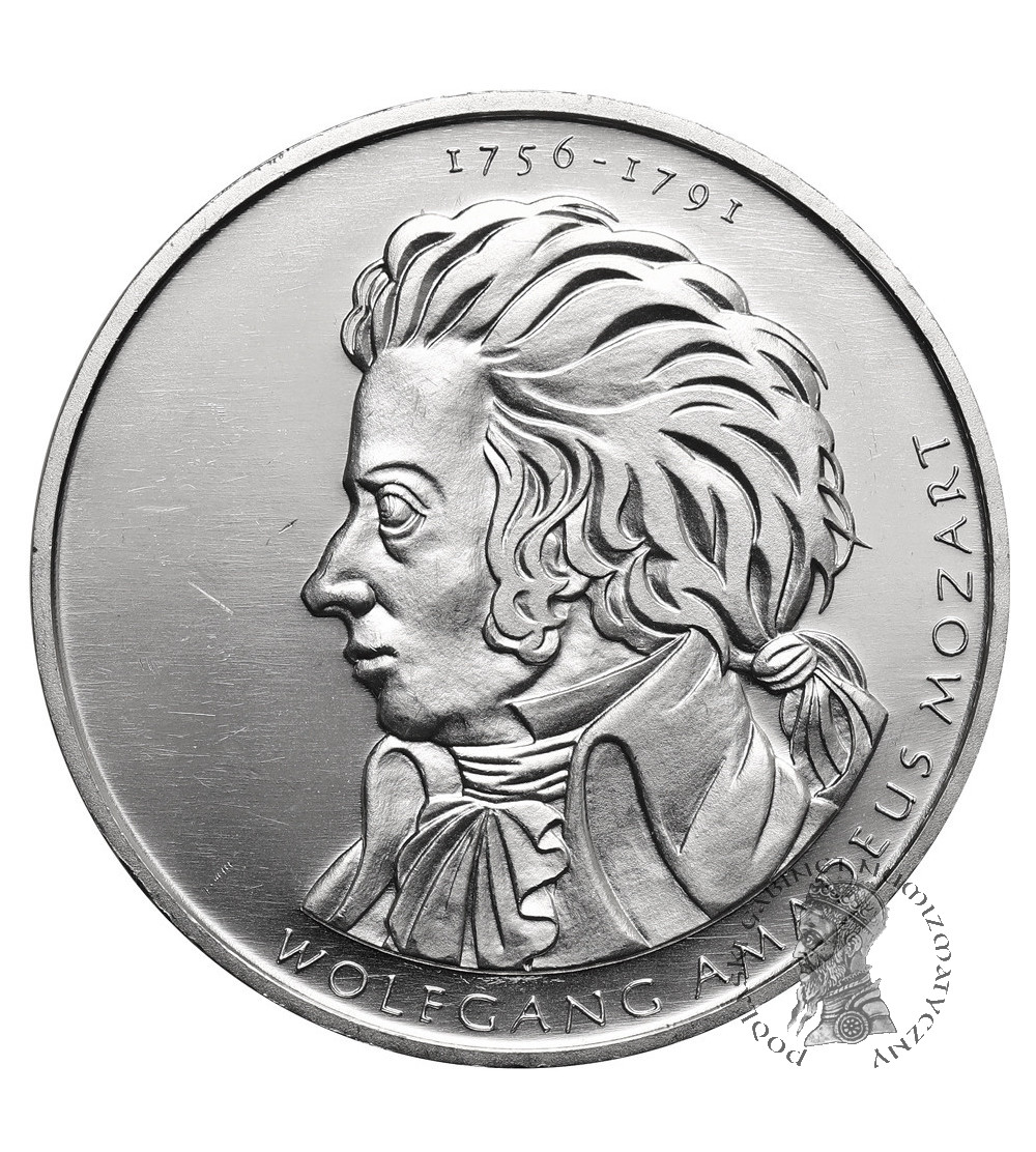 Germany. 10 Euro 2006 D, Wolfgang Amadeus Mozart