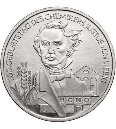 Germany. 10 Euro 2003 J, Justus von Liebig