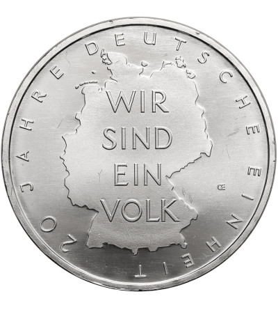Niemcy. 10 Euro 2010 A, 20. rocznica Zjednoczenia Niemiec