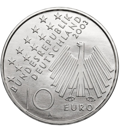 Niemcy. 10 Euro 2003 A, Powstanie Czerwcowe z 1953 r.