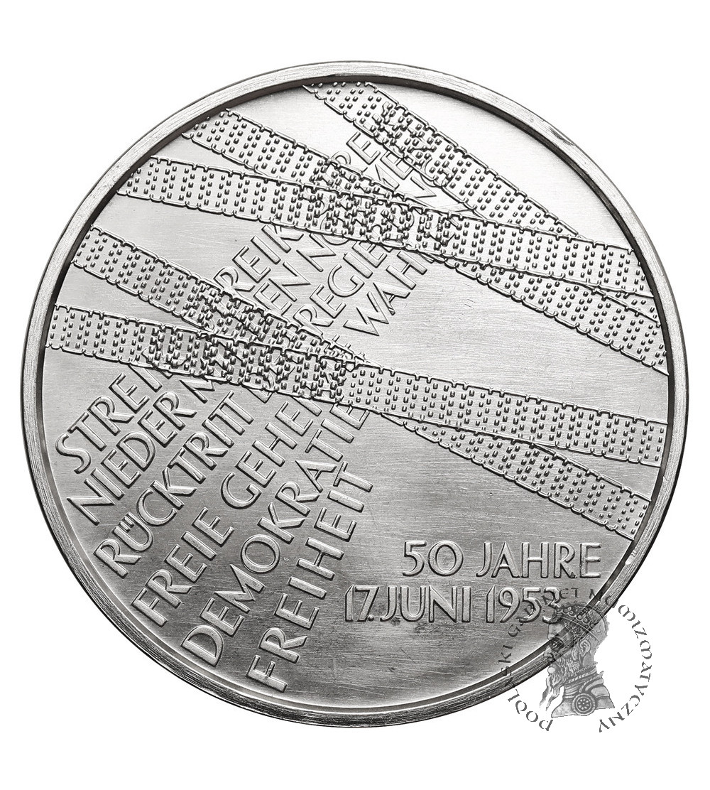 Niemcy. 10 Euro 2003 A, Powstanie Czerwcowe z 1953 r.