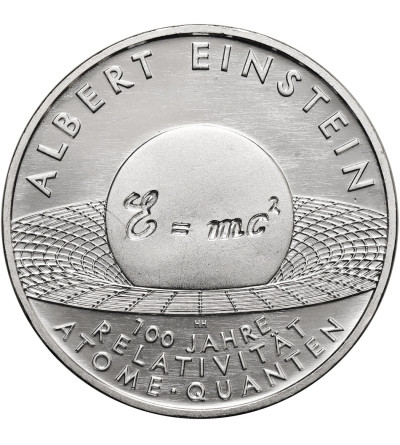 Germany. 10 Euro 2005 J, Centennial of Albert Einstein's Relativity Theory
