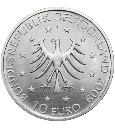 Niemcy. 10 Euro 2009 J, Hrabina Marion Donhoff - 100. rocznica urodzin