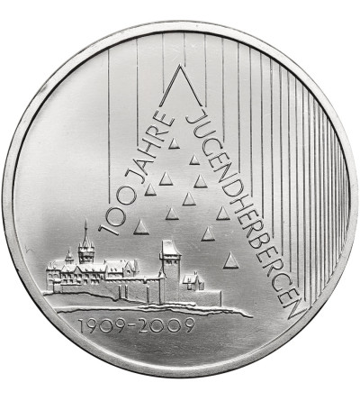 Germany. 10 Euro 2009 G, 100th Anniversary of Youth Hostels