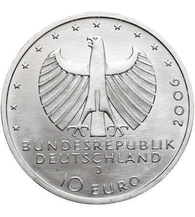 Niemcy. 10 Euro 2006 J, 650. rocznica powstania Związku Hanzeatyckiego