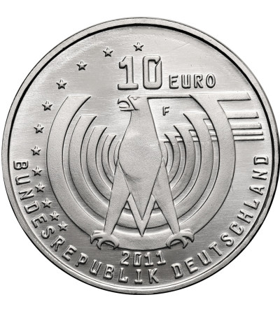 Niemcy. 10 Euro 2011 F, 125 lat Motoryzacji