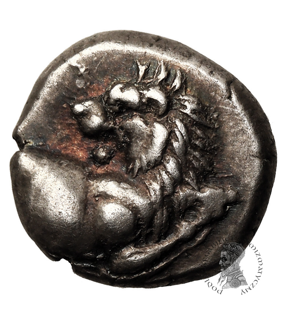 Antyczna Grecja. Tracja, Chersonesos. AR Hemidrachme, ok. 386-338 r. p.n.e., gałązka palmowa