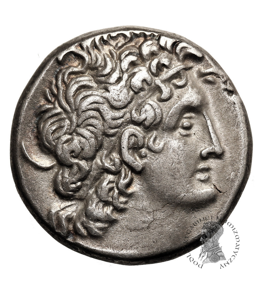 Ptolemejskie Królestwo Egiptu. Ptolemeusz X Aleksander I i Kleopatra Berenike III, 101-88 p.n.e. AR Tetradrachma, RY 10 / RY 13 ( 105/4), Aleksandria