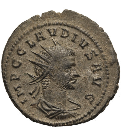 Rzym Cesarstwo, Klaudiusz II Gocki, 268-270. BI Antoninian, 268-269 AD, mennica Antiochia