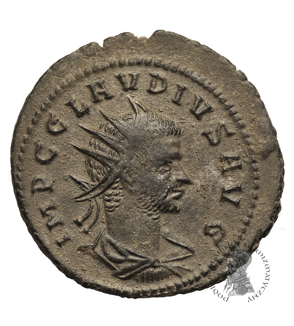 Rzym Cesarstwo, Klaudiusz II Gocki, 268-270. BI Antoninian, 268-269 AD, mennica Antiochia