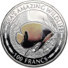 Burundi. 100 Francs 2015, Pomacanthus Navarchus, series: Amazing Marine Fauna
