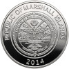 Wyspy Marshalla. 1 dolar 2014, Panda wielka