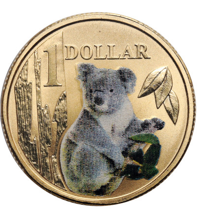 Australia, Elizabeth II (1952–2022). 1 Dollar 2008, Koala, Land Series