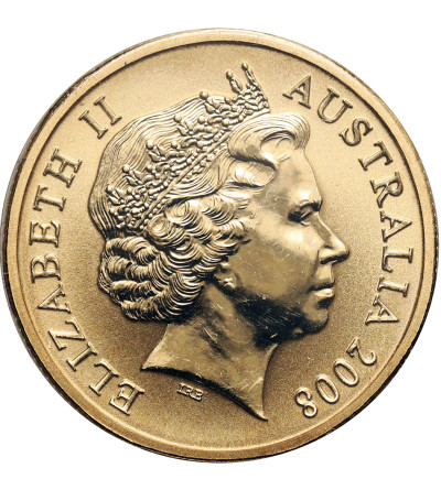 Australia, Elżbieta II (1952–2022). 1 dolar 2008, Walabia, Seria „Ziemia”