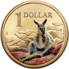 Australia, Elizabeth II (1952–2022). 1 Dollar 2008, Wallaby, Land Series