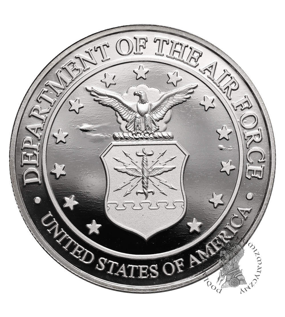 USA. Medal przyznawany z okazji uzyskania stopnia Lotnika, Siły Powietrzne Stanów Zjednoczonych - Proof