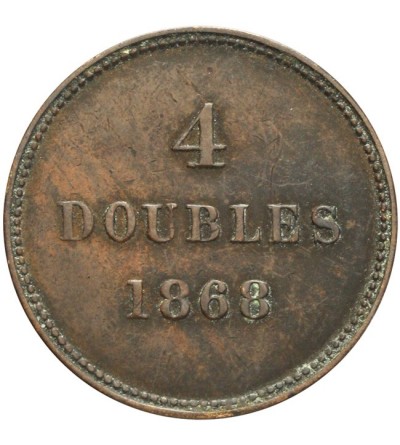 Guernsey 4 doubles 1868