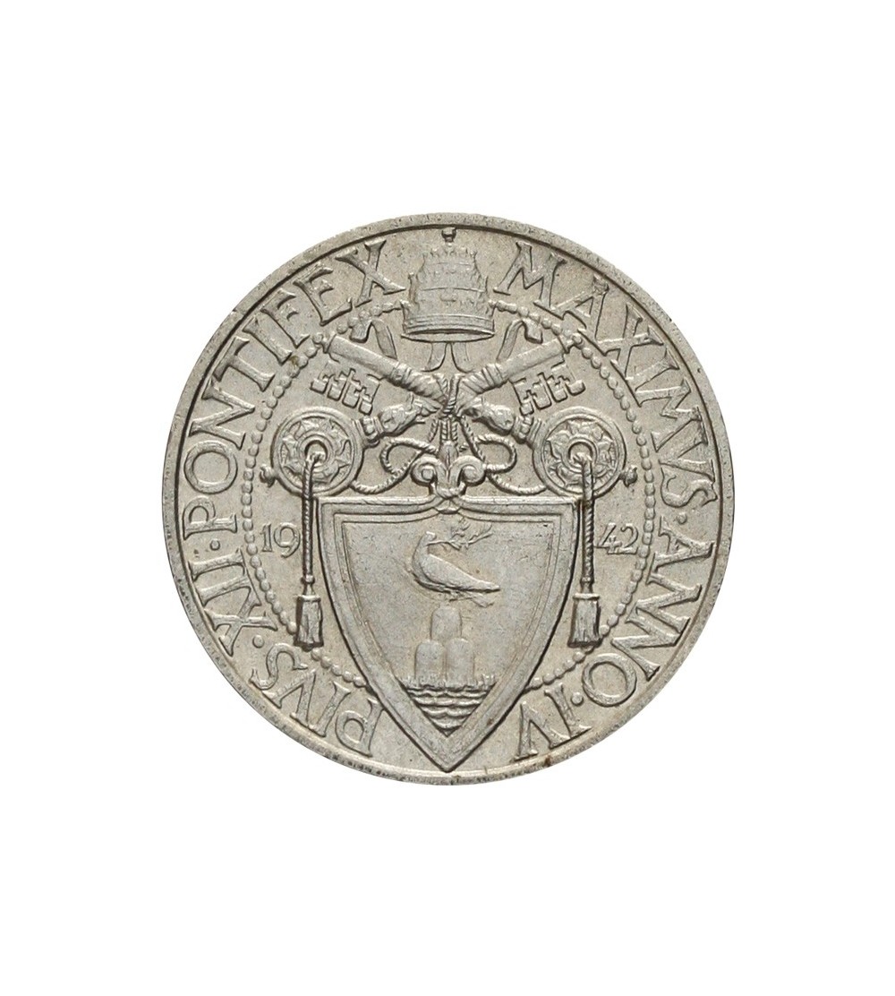 Watykan 50 centesimi 1942, Pius XII 1939-1958