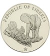 Liberia 5 dolarów 1973