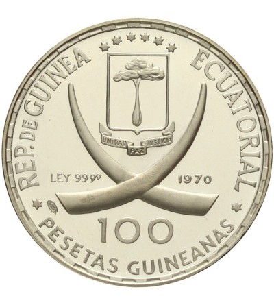 Gwinea Równikowa 100 pesetas 1970, Goya