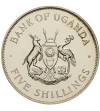 Uganda 5 szylingów 1968 Proof