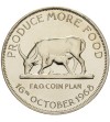 Uganda. 5 Shillings 1968, F.A.O. - Proof