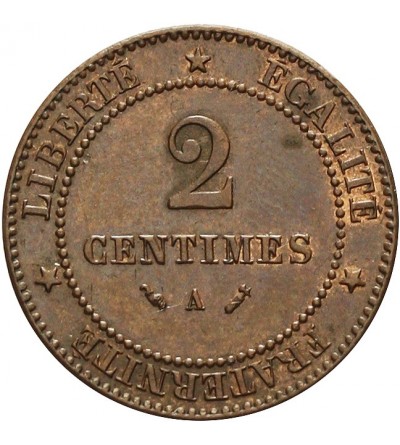 France 2 Centimes 1884 A