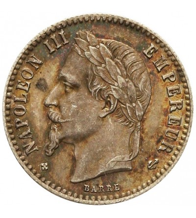 Francja 50 Centimes 1867 BB