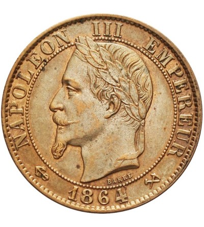 France 5 Centimes 1864 K