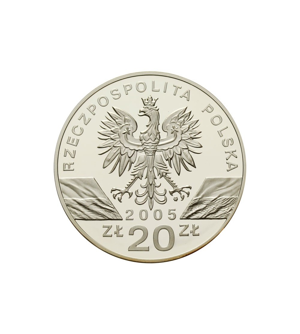 20 złotych 2005 - Puchacz 20 złotych 2005 - Puchacz