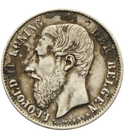 Belgia 50 centimes 1886, BELGEN
