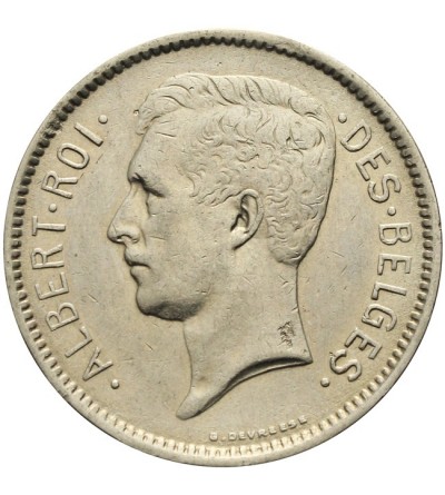 Belgia 5 franków 1933, BELGES