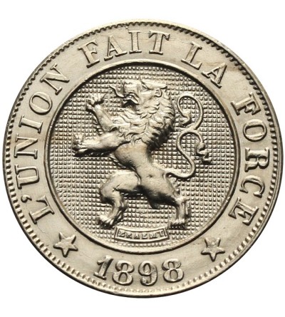 Belgia 10 centimes 1898, BELGES