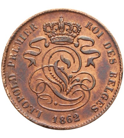Belgia 2 centimes 1862