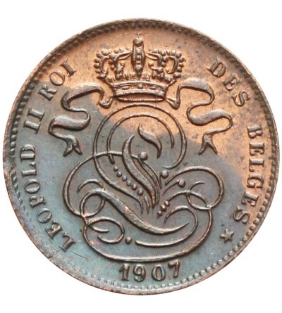 Belgia 1 centime 1907