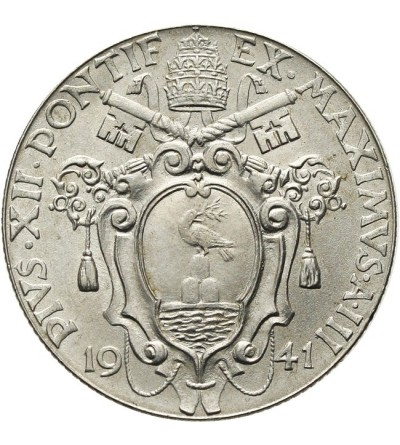 Vatican City  1 lira 1941 AN III, Pius XII