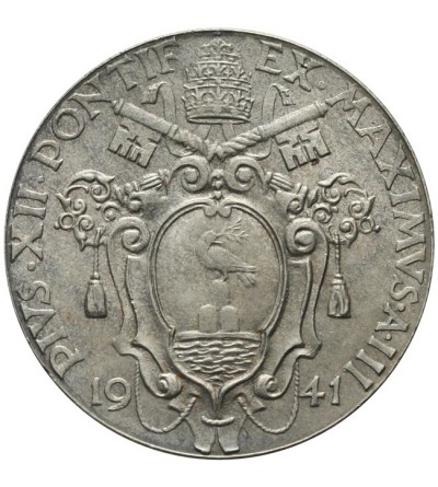 Vatican City 1 lira 1941 AN III, Pius XII