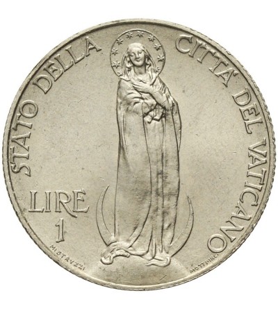 Vatican City, Pius XI 1922-1939. 1 Lira 1929, AN VIII